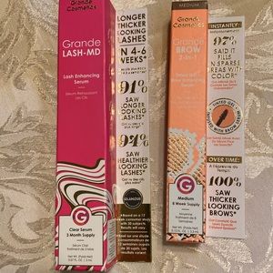 Lot of Grande Lash-MD, lash enhancing serum and Grande brow 2-in-1 brand new